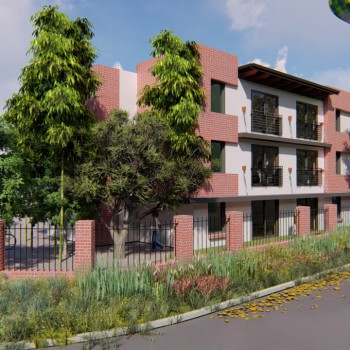 Gordon Villas on erf 25 and 26 Kraaifontein in perspective