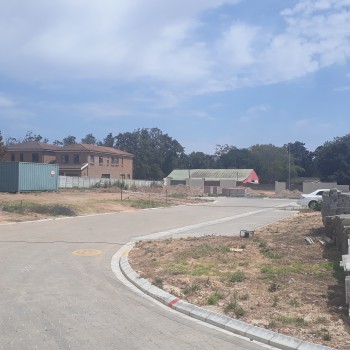 Steenridge Estate development in progress